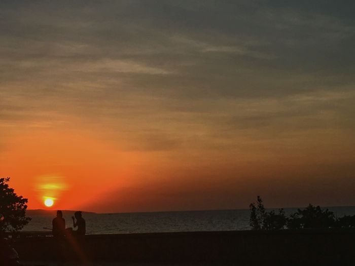 Sunset View At Kupang, East Nusa Tenggara, Indonesia