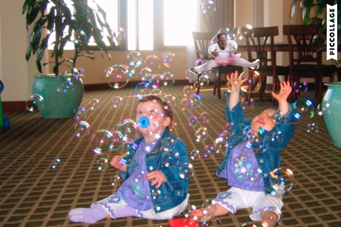 Hilarious Edits Of Baby Playing With Bubbles (15+)