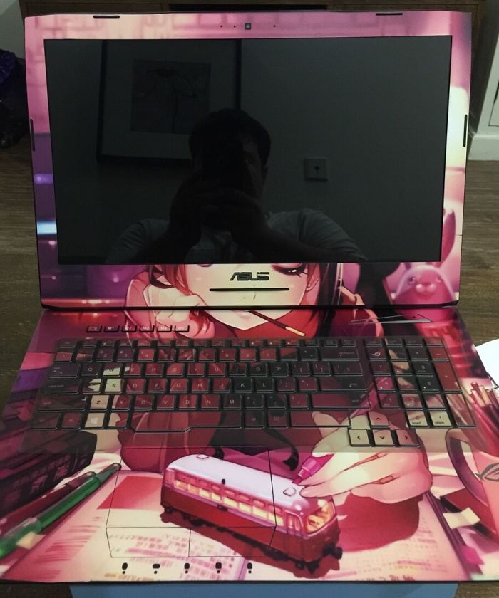 Custom Laptop Decal