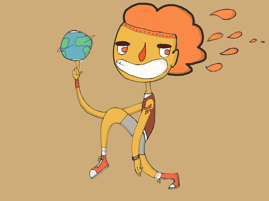 I Draw Cute Characters As A Hobby