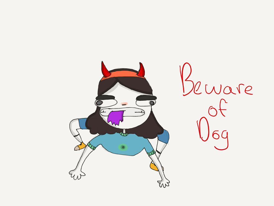 I Draw Cute Characters As A Hobby