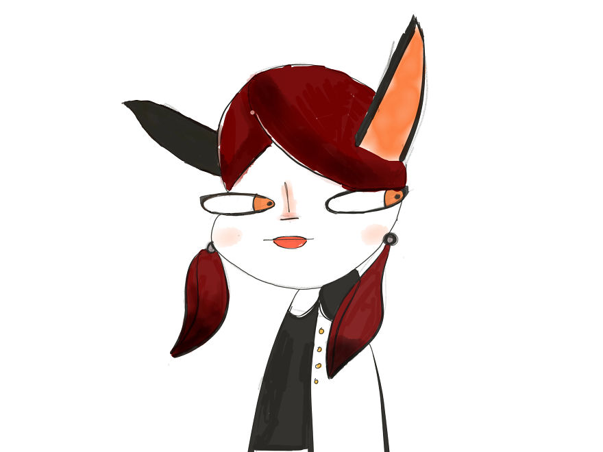 I Draw Cute Characters As A Hobby