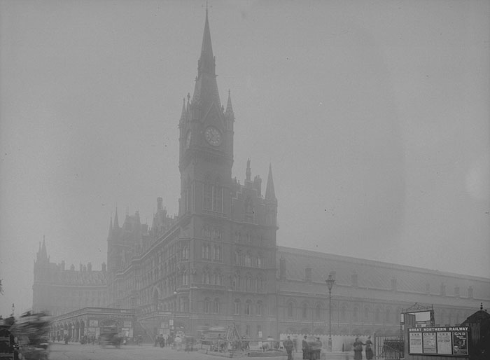St Pancras Railway Station, 1 July 1907