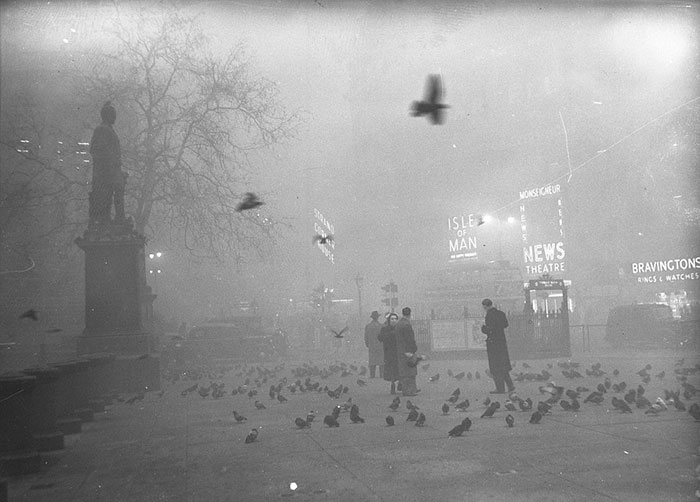 Trafalgar Square, December, 1952