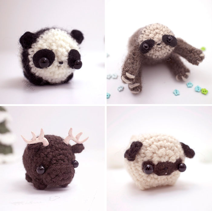 Miniature Crochet Animals By Mohustore