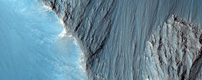 Steep Slopes Of Hebes Chasma
