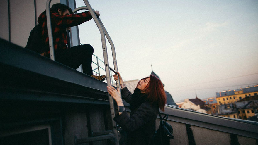 Beautiful Analog Photographs Of Couples Madly Inlove