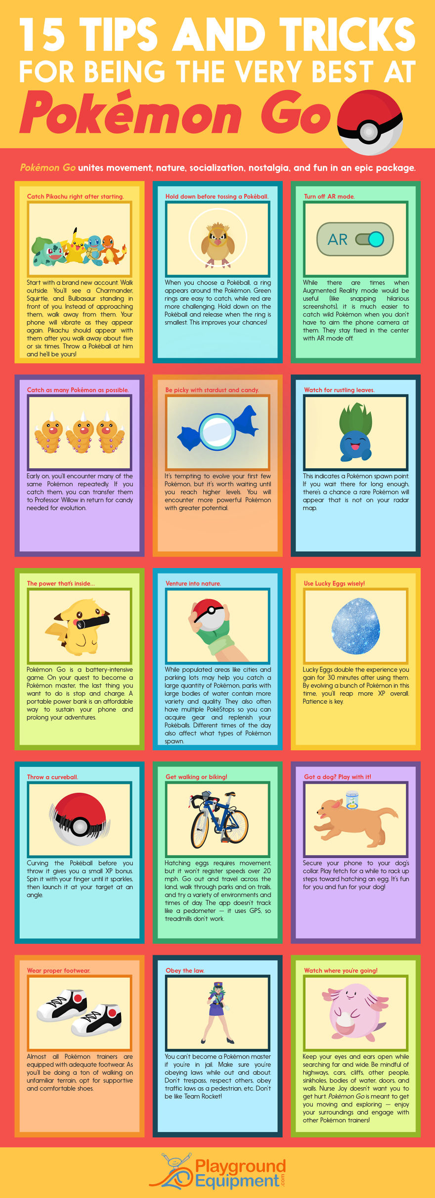 15 Tips And Tricks For Being The Very Best At Pokémon Go