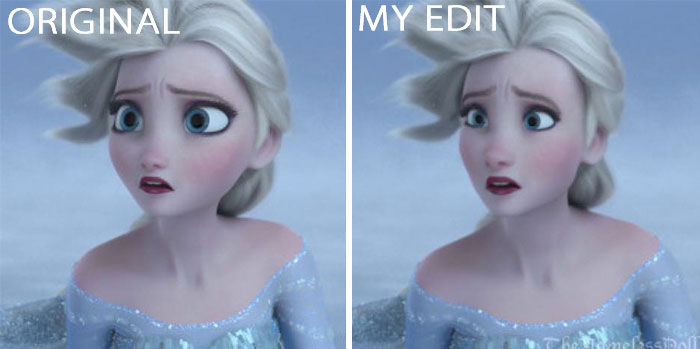 Elsa In "Frozen"