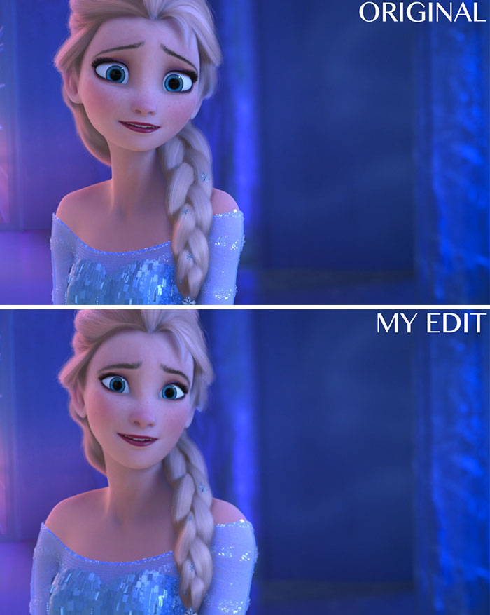 Elsa In "Frozen"