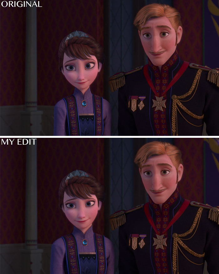 King Agnarr And Queen Iduna In "Frozen"