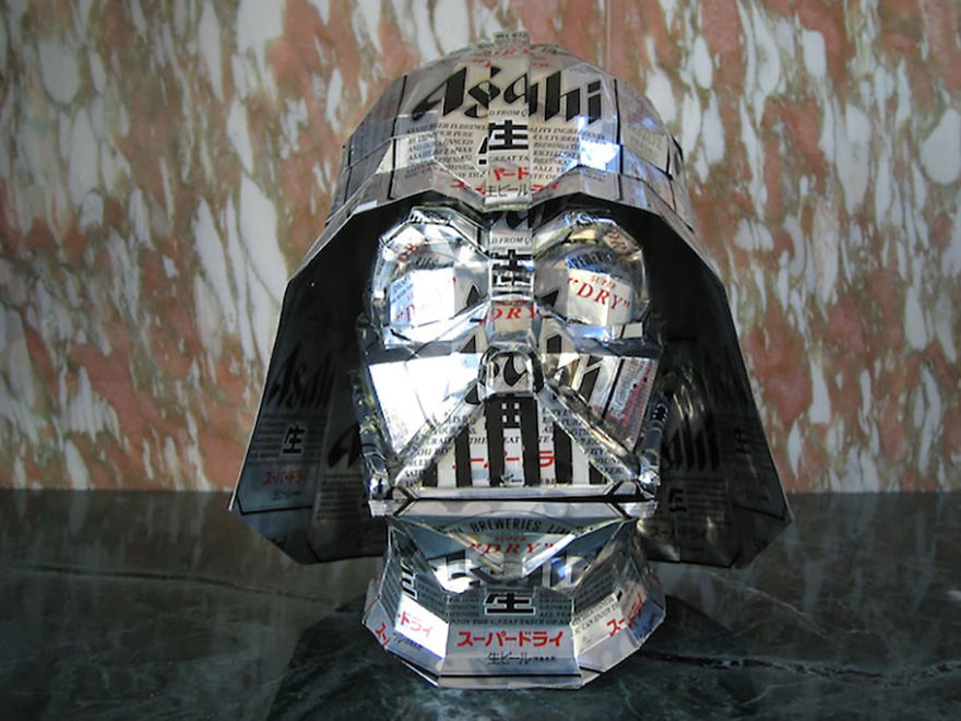 5 Pieces Of Art Made From Recycled Aluminium Cans