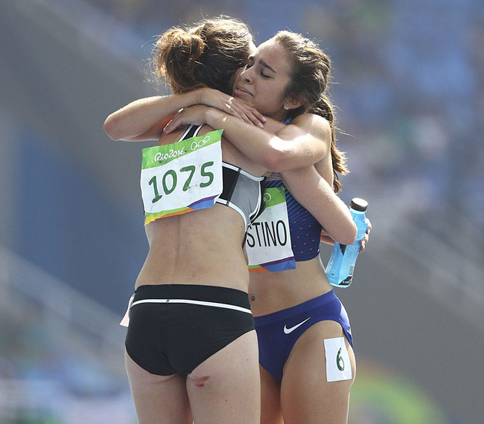 Olympic Runners Who Came Last After Helping Each Other Get Moved To The Finals