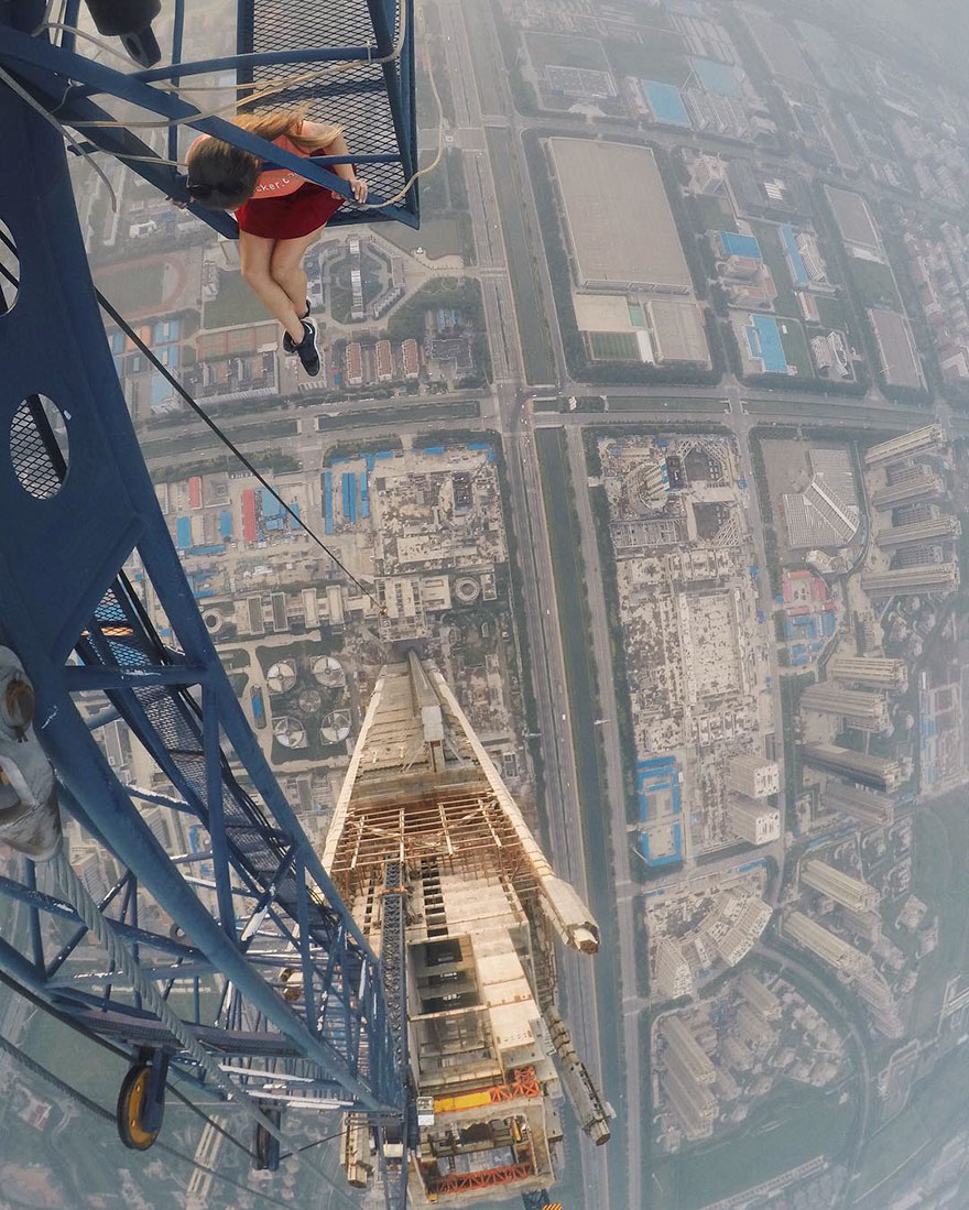 This Russian Girl Takes The Riskiest Selfies Ever (Don't Try This Yourself)