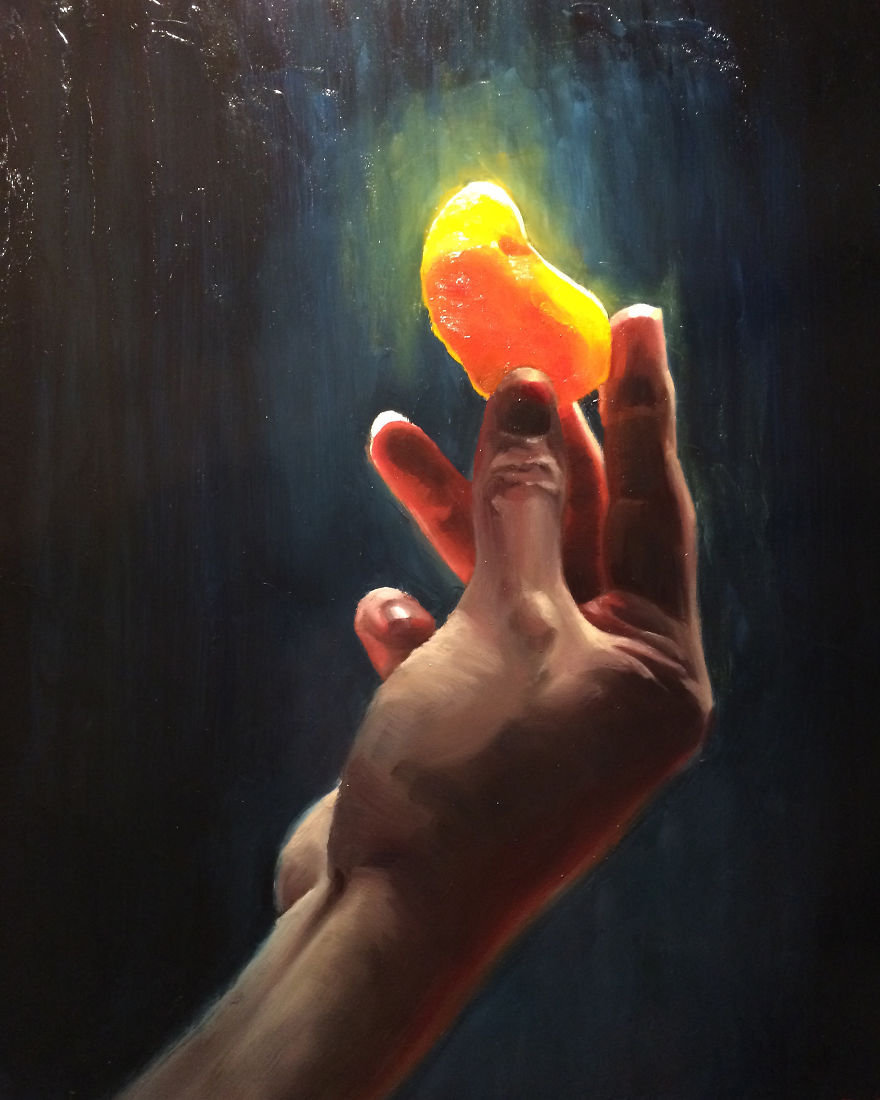 Section 01 | By Zoey Zoric | Oil On Panel | Zzfineart.com