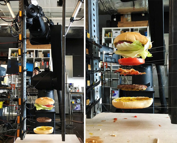 How This Perfect "Burger Drop" Shot Was Made Completely Without CGI