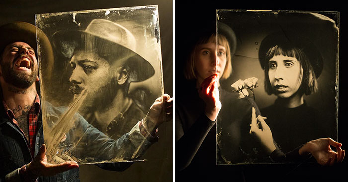 Photographer Uses 160-Year-Old Camera To Take Eerily Beautiful Portraits