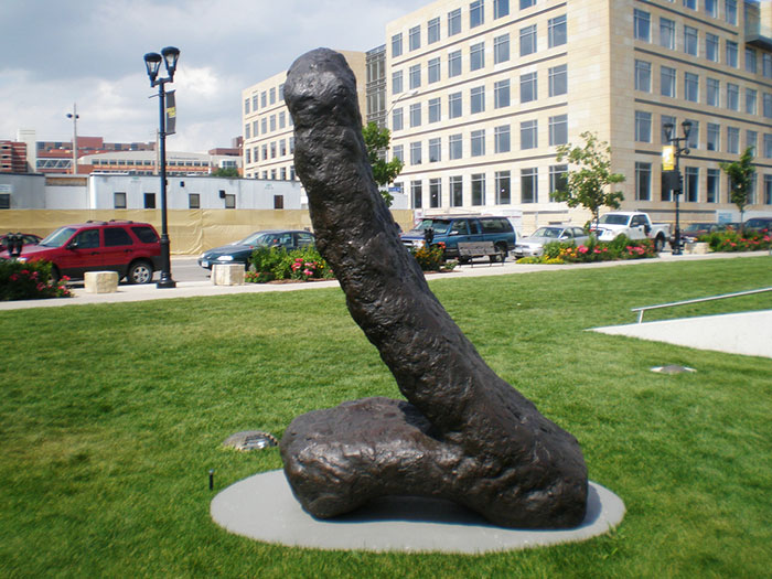 Gymnast III, Des Moines, Iowa. Penis Or Leaning Tower Of Turd, You Be The Judge