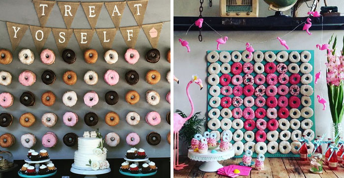 Donut Walls Is The Newest Wedding Trend That Will Win Over Your Guests’ Hearts