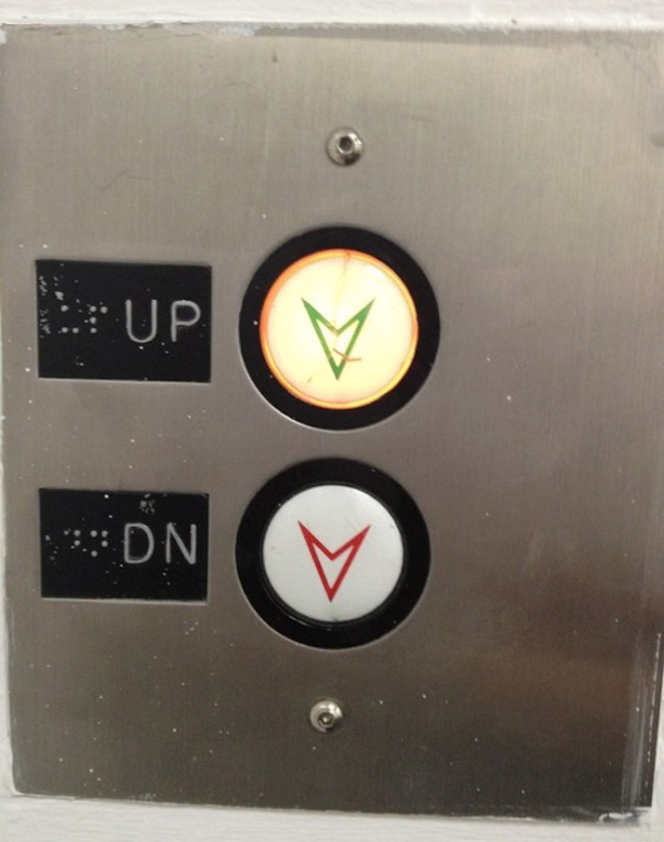 There's No "Up" In This Elevator