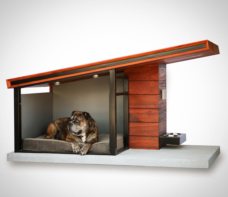 Dog House Reinvented To Fit Modern Home’s Aesthetic