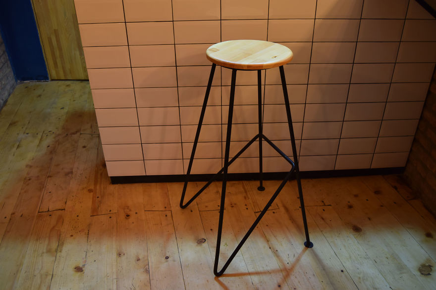 Architects Turned A Dirty Basement Into An Attractive Burger Cafe In Tbilisi Architects Turned A Dirty Basement Into An Attractive Burger Cafe In Tbilisi