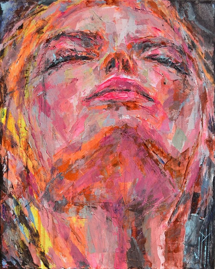 Layers Of Hidden Acrylic, In Portrait Paintings Layers Of Hidden Acrylic, In Portrait Paintings