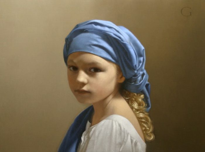 Lost In Thought, Realistic Oil Paintings Lost In Thought, Realistic Oil Paintings