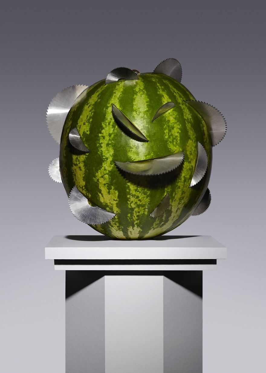 Forbidden Fruit - Crazy Food Artworks Kyle Bean & Aaron Tilley