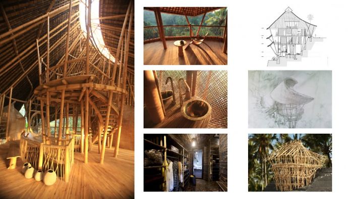 I Would Love To Live In This Bamboo House On 4 Levels