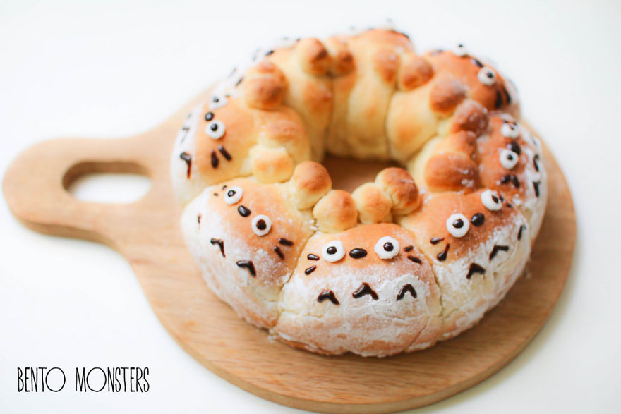 Kyaraben Bento Monsters Themed Lunch Food Art