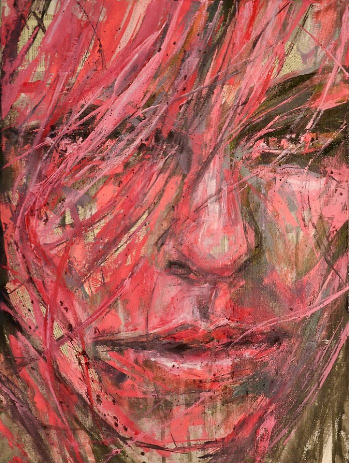 Layers Of Hidden Acrylic, In Portrait Paintings Layers Of Hidden Acrylic, In Portrait Paintings