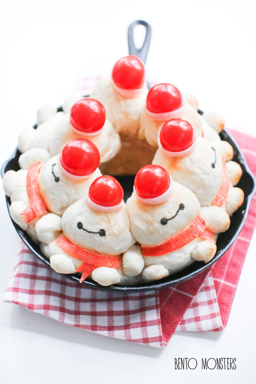 Kyaraben Bento Monsters Themed Lunch Food Art