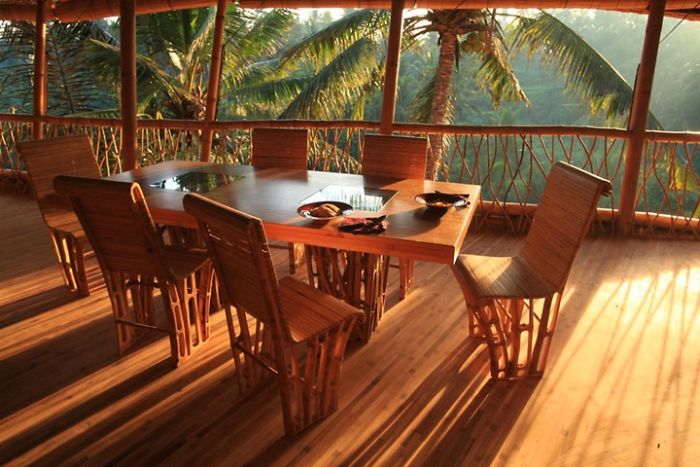 I Would Love To Live In This Bamboo House On 4 Levels