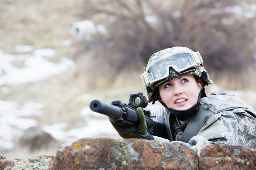 Top Ten Most Attractive Female Armed Forces