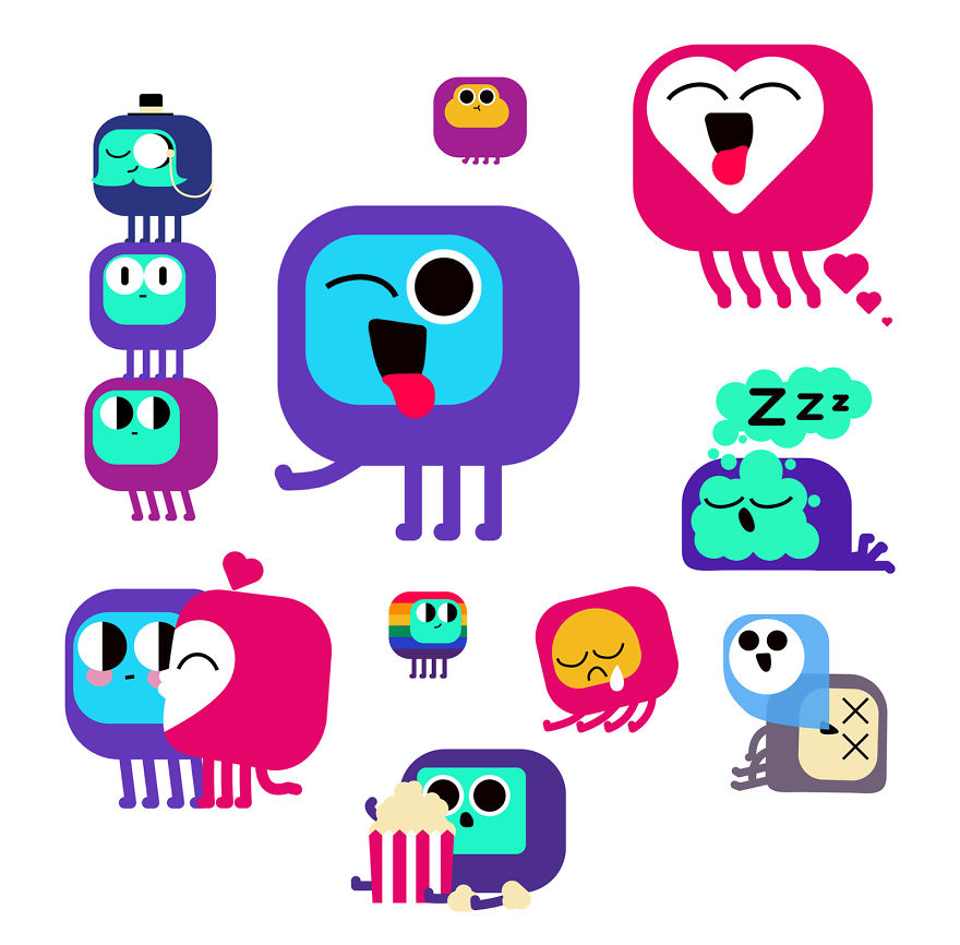 10 Sticker Packs For Ios 10 By The World's Best Illustrators