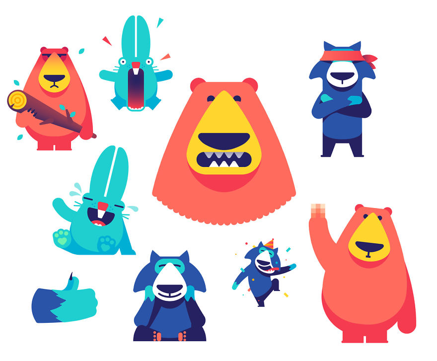 10 Sticker Packs For Ios 10 By The World's Best Illustrators