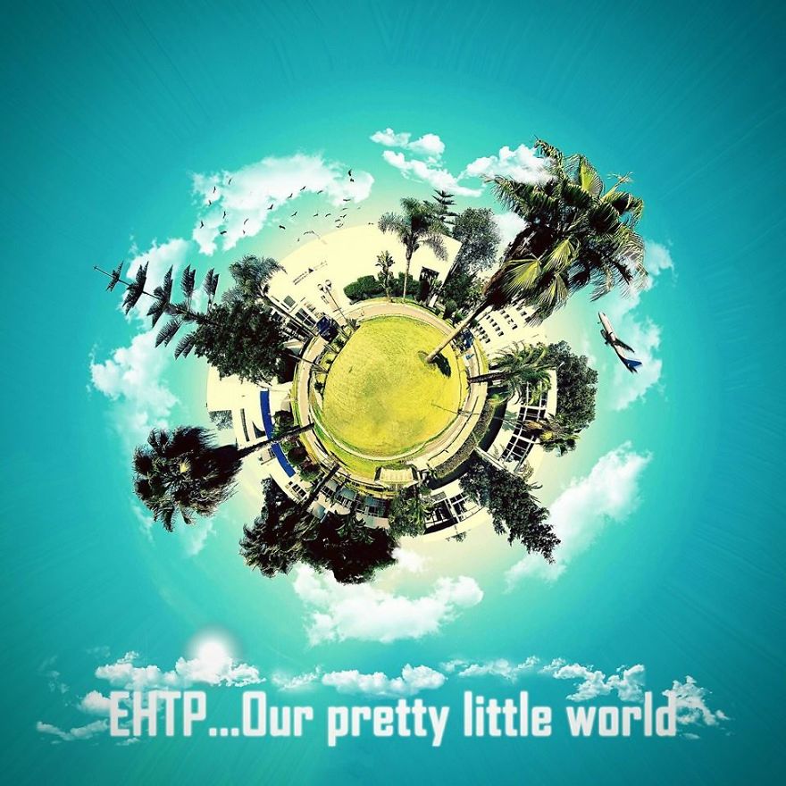 I Create Spherical Panoramas Using My Smartphone Photography And Photoshop