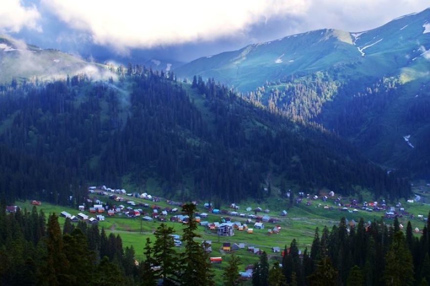 The Most Beautifuli Mountain Resort Area In Georgia. Bakhmaro