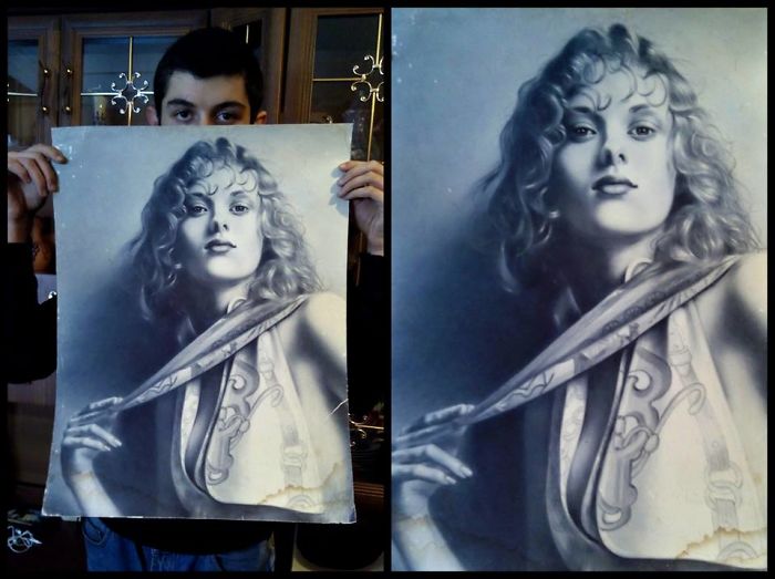 Georgian Young Artist's, Anzor Valetov's Drawings.