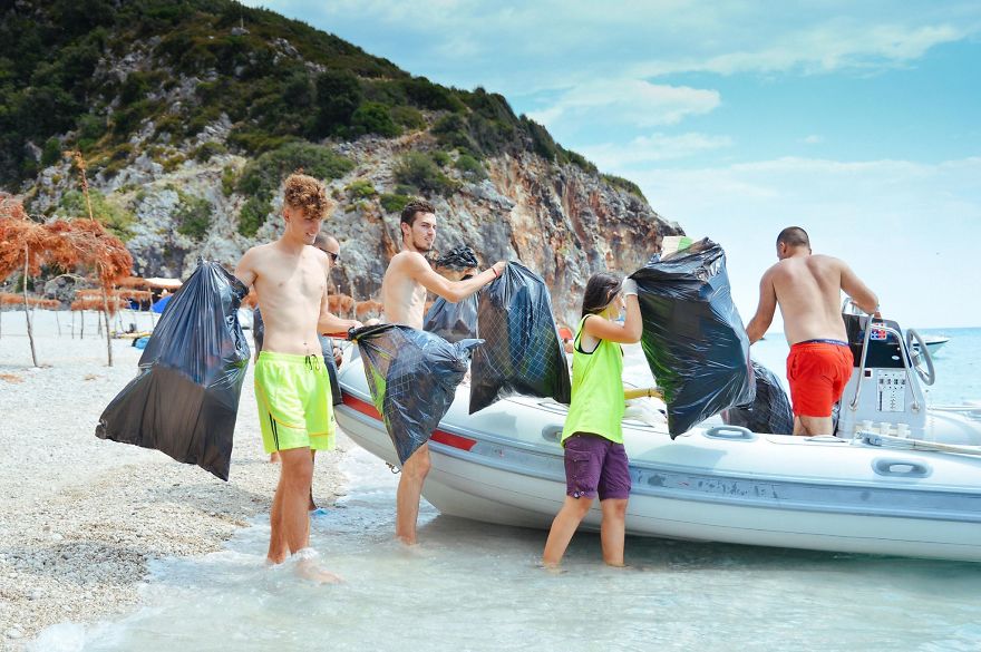 Young Activists Collected More Than 3 Tons Of Rubbish In Albanian Beaches