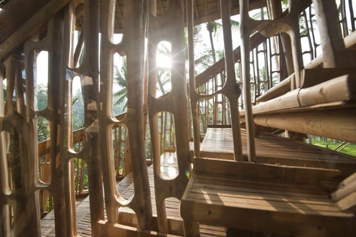 I Would Love To Live In This Bamboo House On 4 Levels