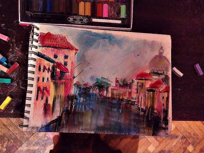 Georgian Young Artist's, Anzor Valetov's Drawings.