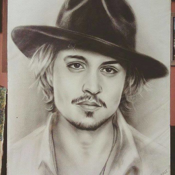 Georgian Young Artist's, Anzor Valetov's Drawings.