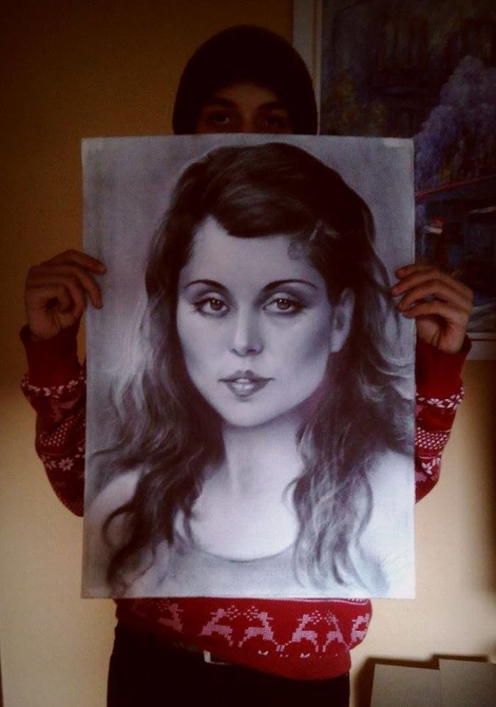 Georgian Young Artist's, Anzor Valetov's Drawings.