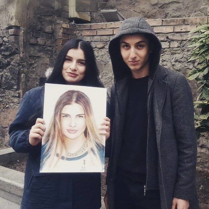 Georgian Young Artist's, Anzor Valetov's Drawings.