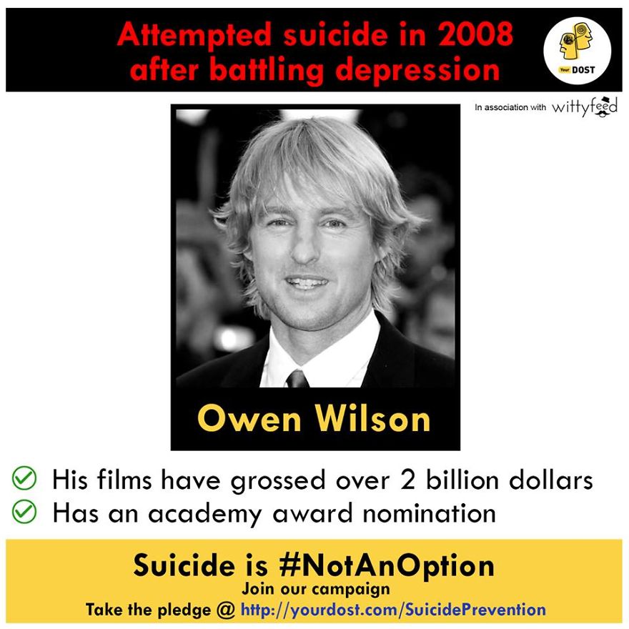 Celebrities Who Contemplated Suicide But Went On To Achieve Miles
