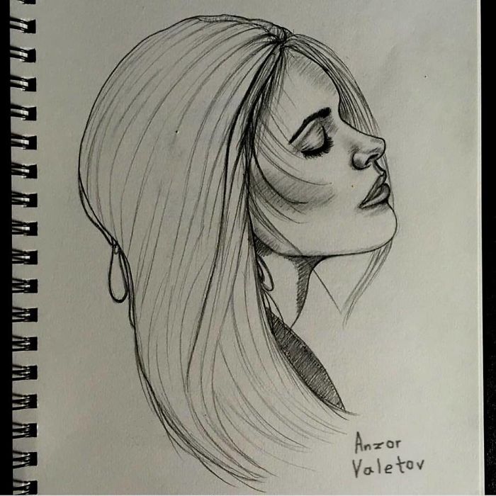 Georgian Young Artist's, Anzor Valetov's Drawings.