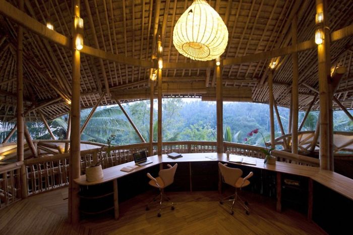 I Would Love To Live In This Bamboo House On 4 Levels