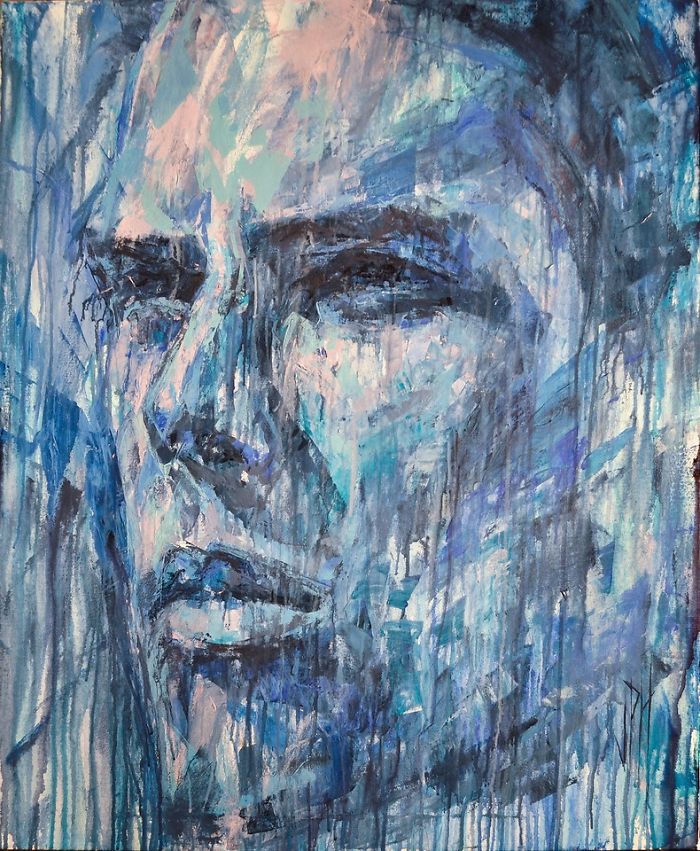 Layers Of Hidden Acrylic, In Portrait Paintings Layers Of Hidden Acrylic, In Portrait Paintings